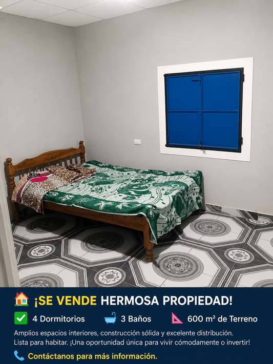 Propiedad en Venta – Amplio Terreno con Vivienda y Potencial de Desarrollo en Tacachico