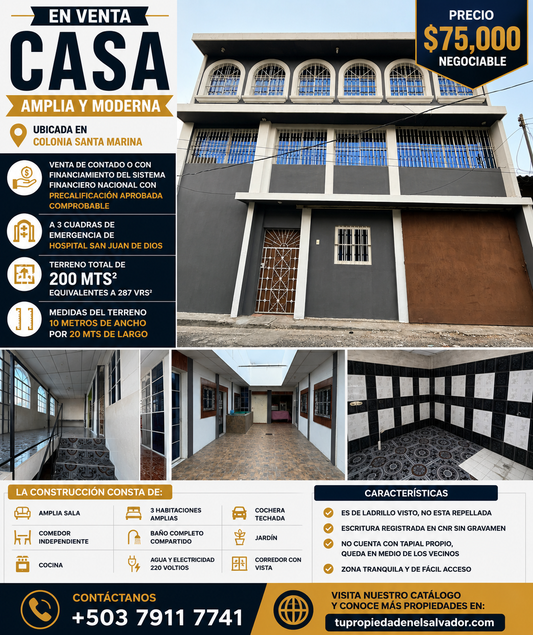 Propiedad en Venta en Colonia Santa Marina | Excelente Ubicación y Gran Potencial de Inversión