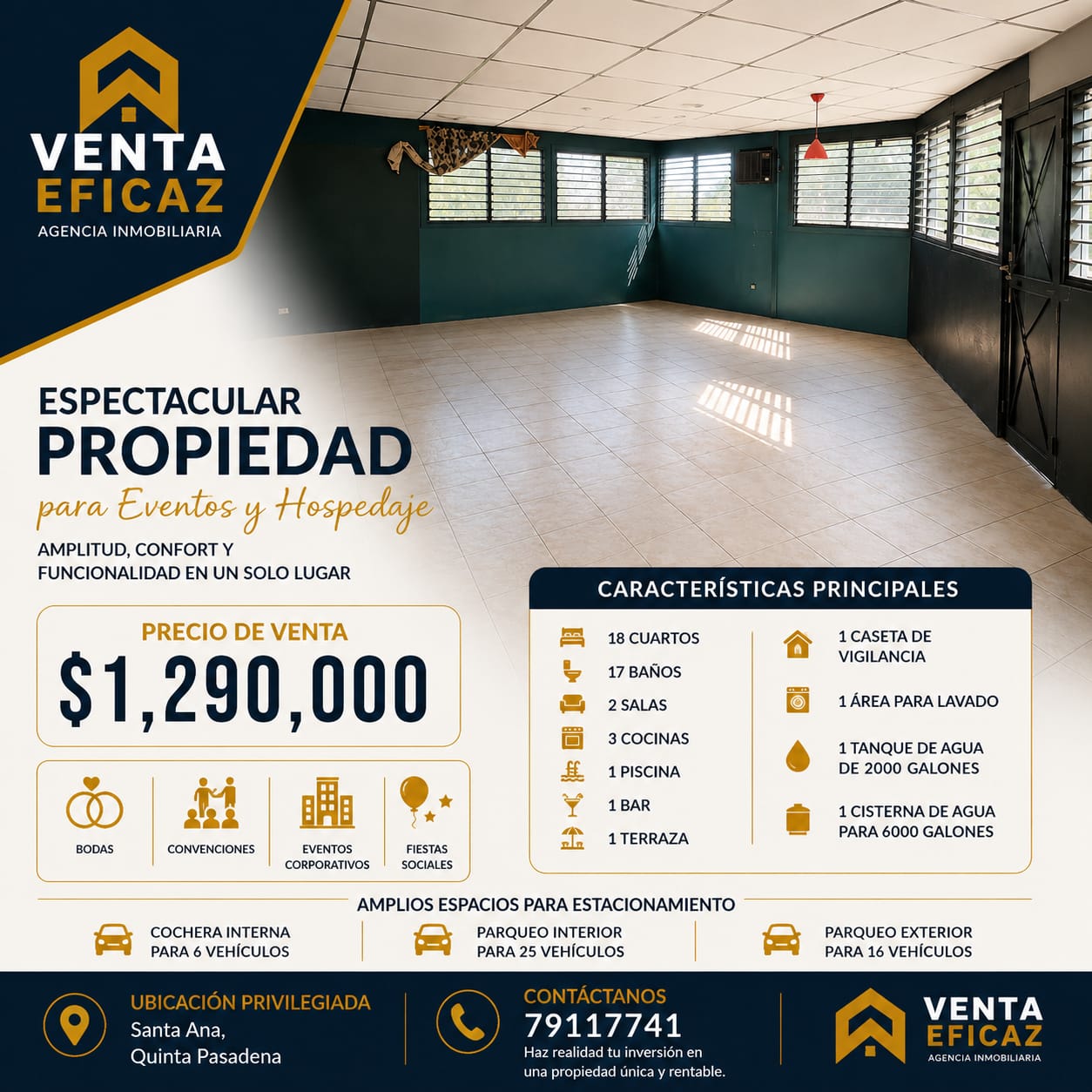 Gran oportunidad para invertir quinta pasadena en santa ana