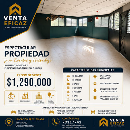 Gran oportunidad para invertir quinta pasadena en santa ana